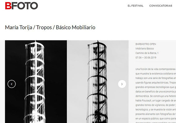 María Torija Photography Exhibition OPENFestival BFOTO 2019