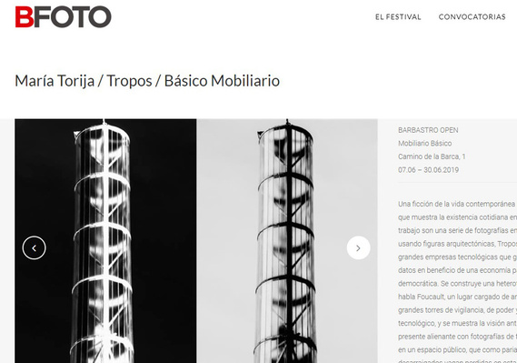 María Torija Photography Exhibition OPENFestival BFOTO 2019