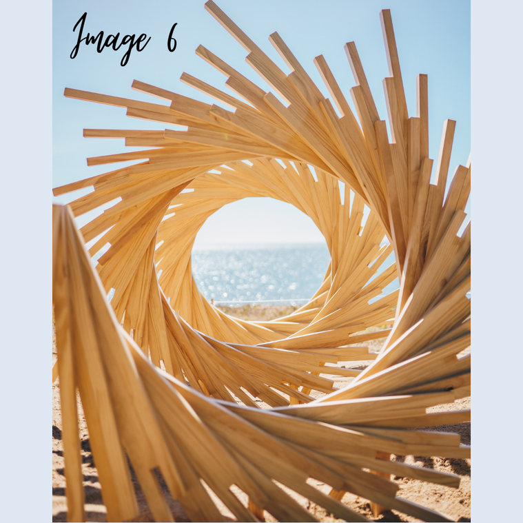 Australian art prints, Australian artist, Art Prints for sale, High quality art print, photography prints, sculpture art prints, sacred geometry art, beach art print, spiral sculpture, Australian sculpture, 