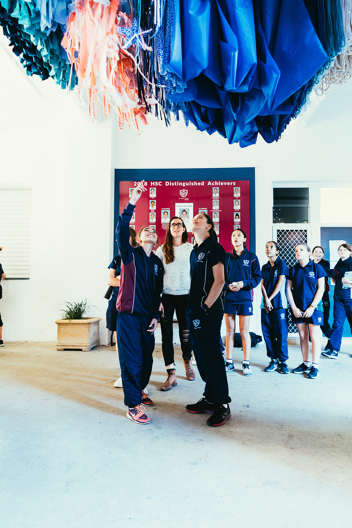Artist Melissa Carey, Sydney Artist, Female Australian Artist, contemporary artist, installation artist Sydney, suspended installation, art installation Sydney, art installation Australia emotions and art, 