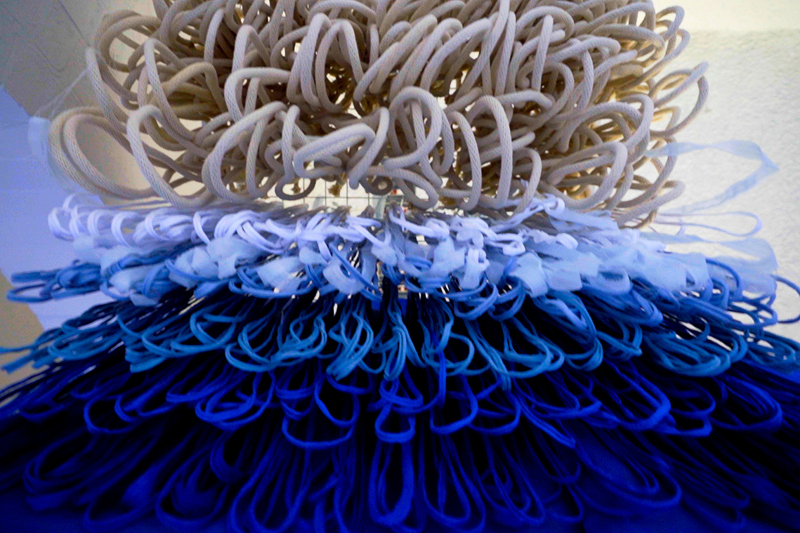 Artist Melissa Carey, Sydney Artist, Female Australian Artist, contemporary artist, installation artist Sydney, suspended installation, art installation Sydney, art installation Australia emotions and art, 