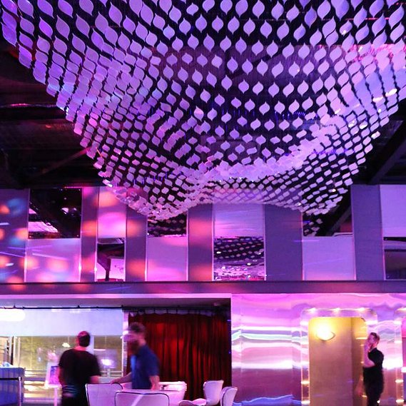  Art installation, Australian installation Artist, Perth art installation, sydney installation artist, glowing ceiling installation, art sculpture, suspended sculpture, suspended installation, wave installation, artist Melissa carey