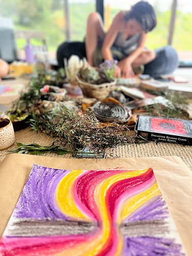 Wildheart Sisterhood Sunshine Coast Queensland, Womens circle Sunshine Coast hinterland, Womens healing art circle Sunshine Coast, Mothers circle Sunshine Coast, Mummas circle Sunshine Coast, art therapy group Sunshine Coast, art workshop Sunshine Coast 