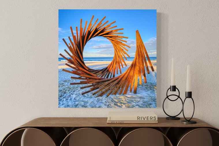 Australian art prints, Australian artist, Art Prints for sale, High quality art print, photography prints, sculpture art prints, sacred geometry art, beach art print, spiral sculpture, Australian sculpture, 