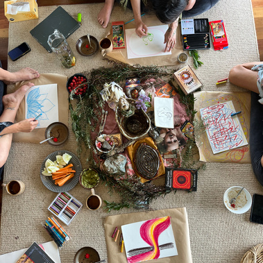 Wildheart Sisterhood Sunshine Coast Queensland, Womens circle Sunshine Coast hinterland, Womens healing art circle Sunshine Coast, Mothers circle Sunshine Coast, Mummas circle Sunshine Coast, art therapy group Sunshine Coast, art workshop Sunshine Coast 