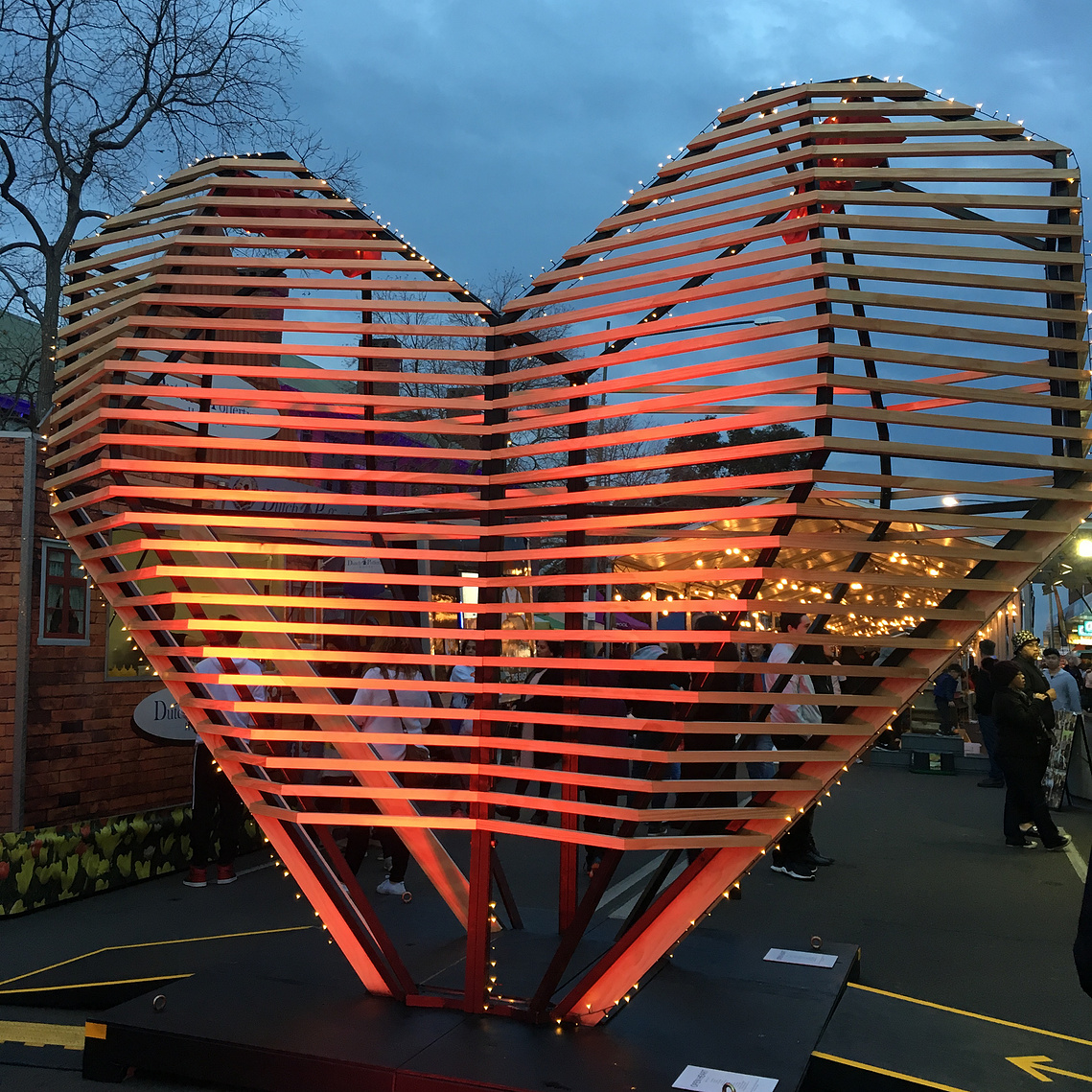 Artist Melissa Carey, Sydney Artist, Female Australian Artist, contemporary artist, installation artist Sydney, suspended installation, art installation Sydney, art installation Australia, public art Australia, timber art sculpture, wood heart sculpture, 