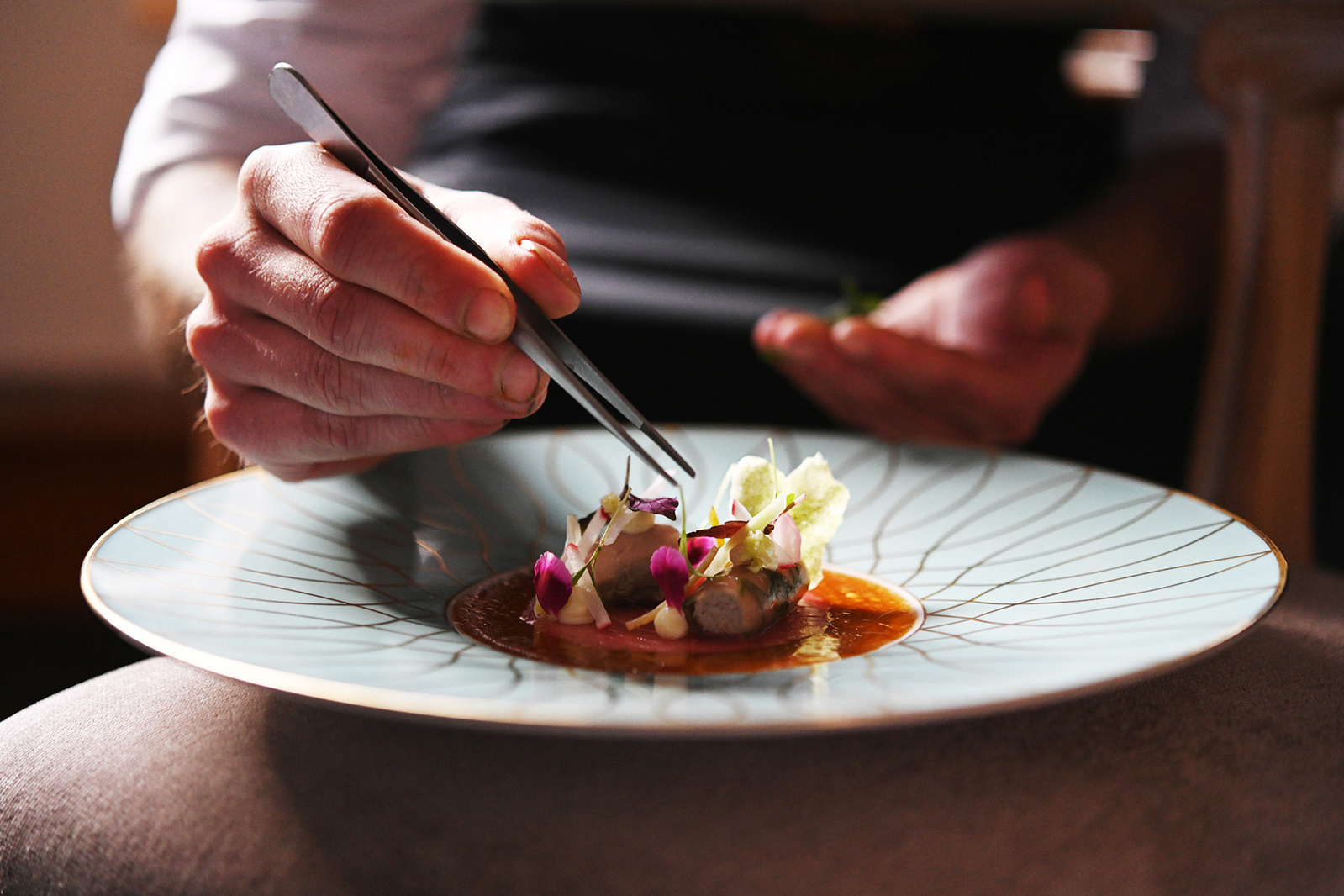 Gourmet food in Berlin.