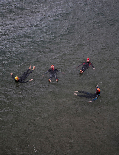 Images from my personal photography project A swim into the wild shot around Wales, UK.