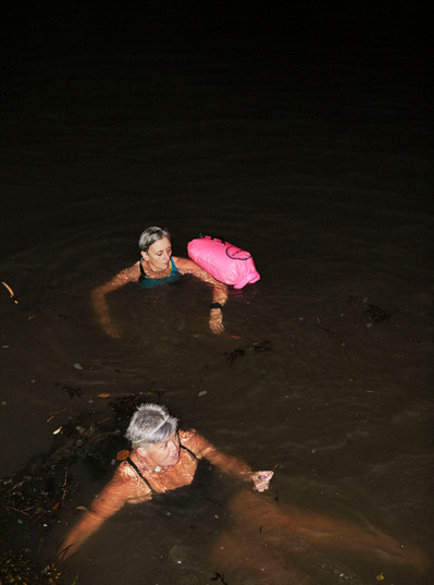 Images from my personal photography project A swim into the wild shot around Wales, UK.