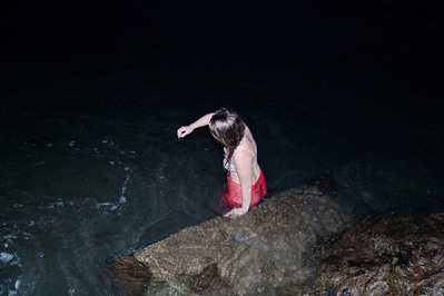 Images from my personal photography project A swim into the wild shot around Wales, UK.