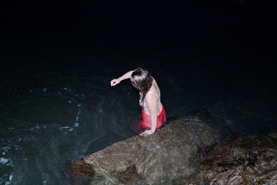 Images from my personal photography project A swim into the wild shot around Wales, UK.