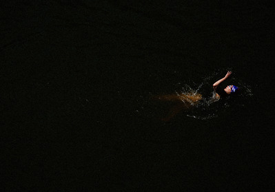 Images from my personal photography project A swim into the wild shot around Wales, UK.