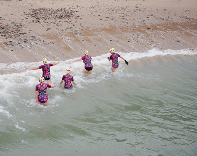 Images from my personal photography project A swim into the wild shot around Wales, UK.