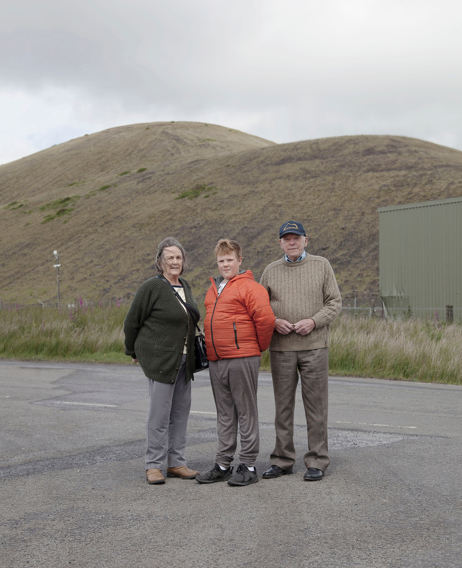 Editorial photography of Ffros Y Fran opencast coal mine for The Observer Magazine in south Wales, U.K. 