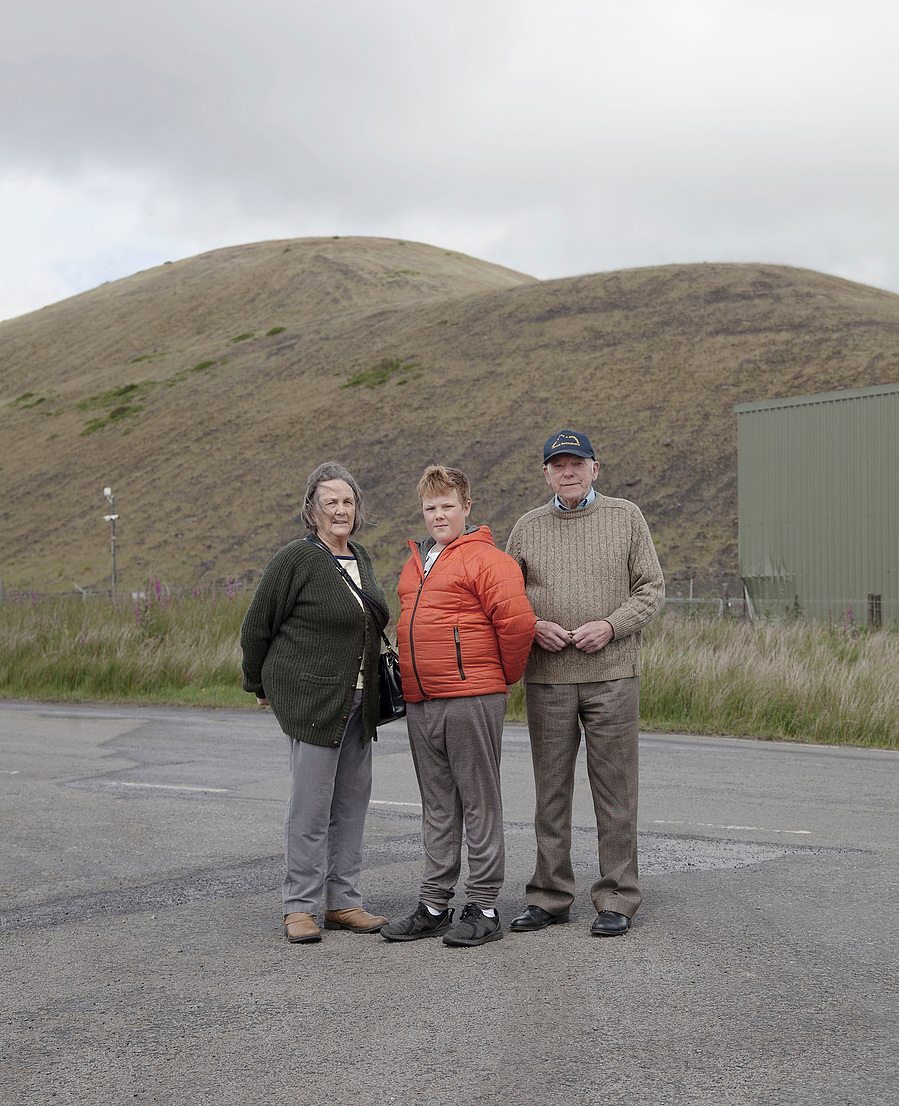 Editorial photography of Ffros Y Fran opencast coal mine for The Observer Magazine in south Wales, U.K. 