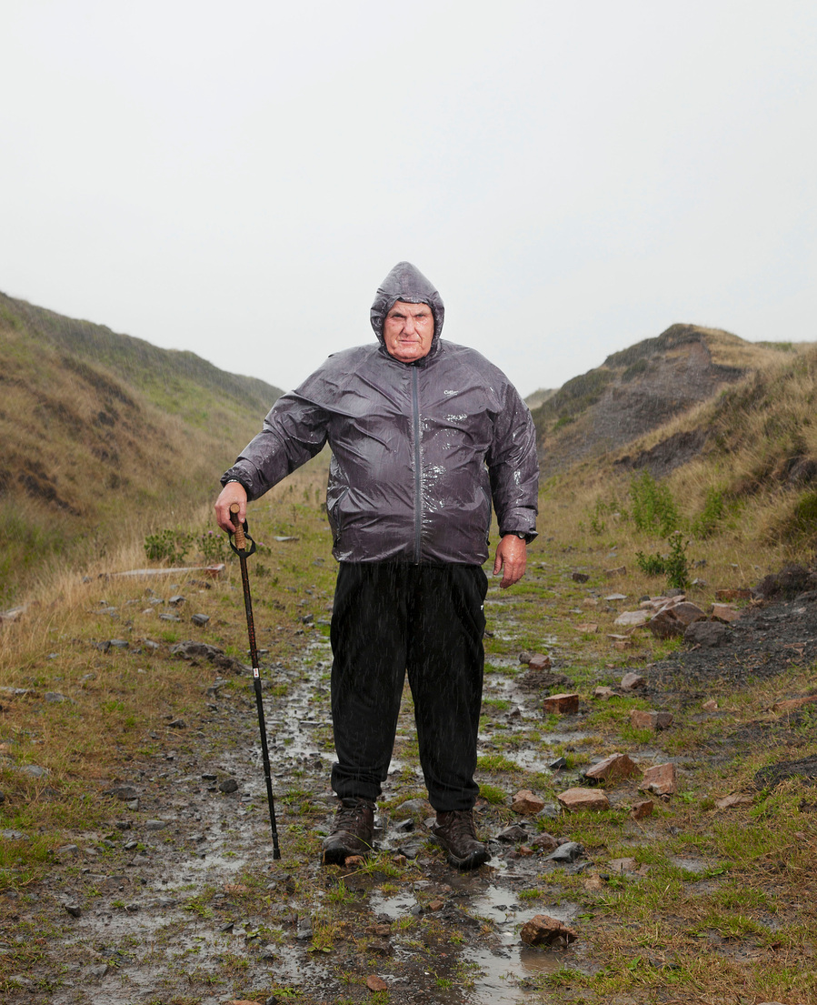 Editorial photography of Ffros Y Fran opencast coal mine for The Observer Magazine in south Wales, U.K. 