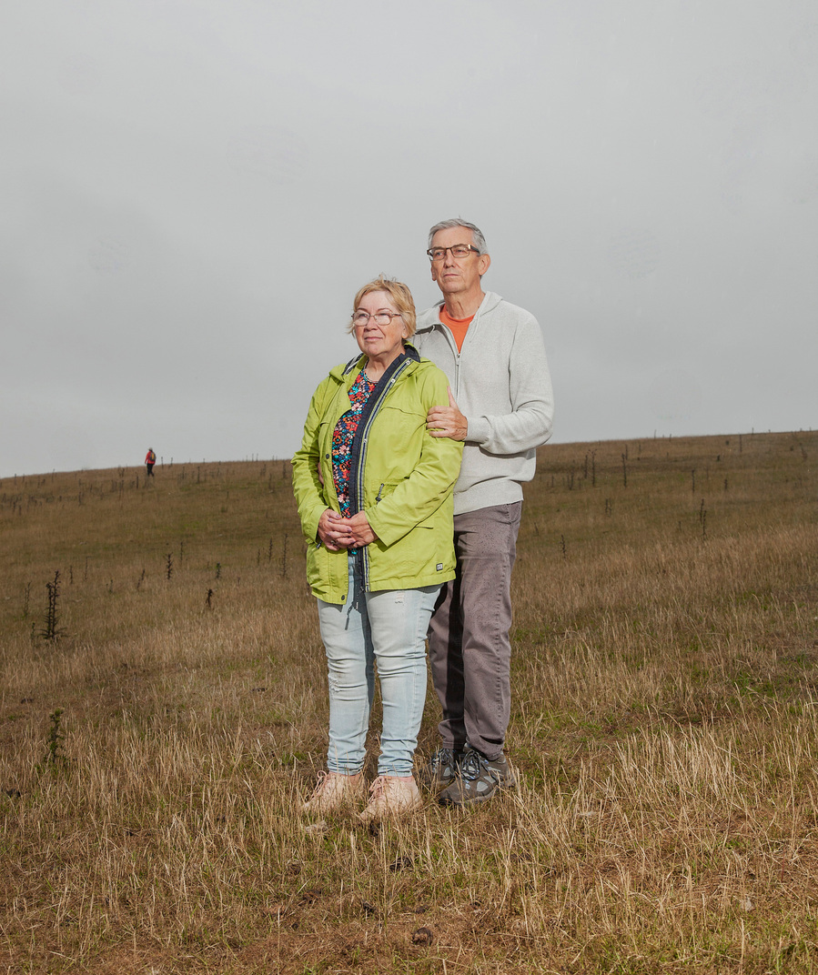 Editorial photography of Ffros Y Fran opencast coal mine for The Observer Magazine in south Wales, U.K. 