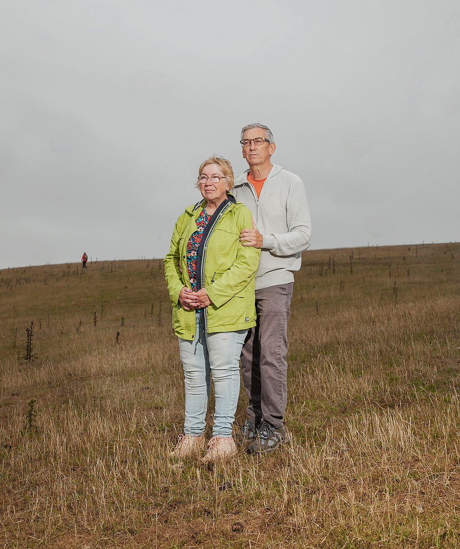 Editorial photography of Ffros Y Fran opencast coal mine for The Observer Magazine in south Wales, U.K. 