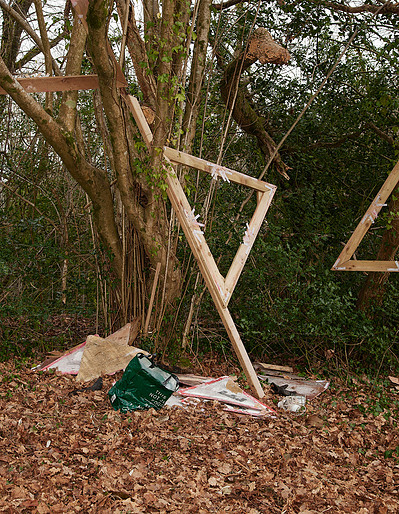 Images from a personal photography project by Mark Griffiths entitled An incremental demise shot around the U.K about the loss of green space.