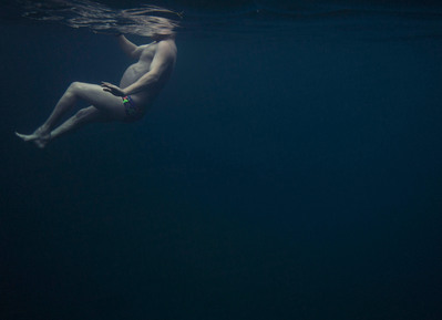 Images from my personal photography project A swim into the wild shot around Wales, UK.