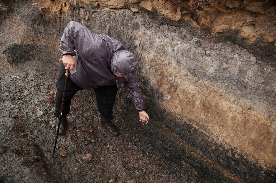 Editorial photography of Ffros Y Fran opencast coal mine for The Observer Magazine in south Wales, U.K. 