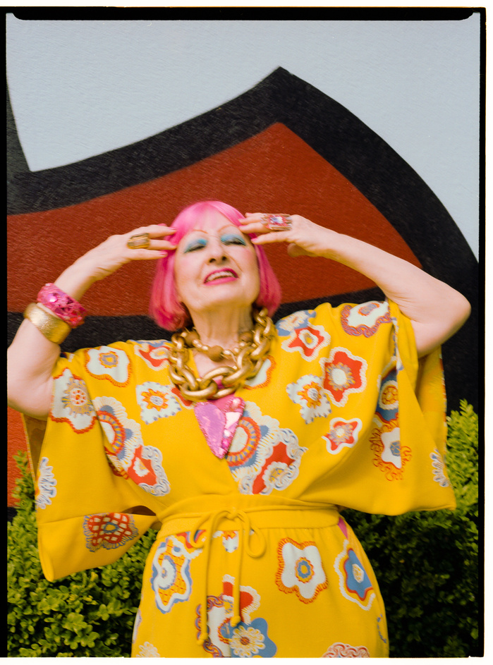 Zandra Rhodes / Fluvog / Montecristo Magazine
