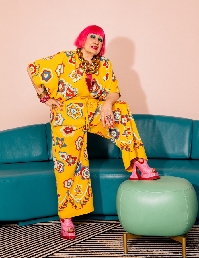 Zandra Rhodes / Fluvog / Montecristo Magazine