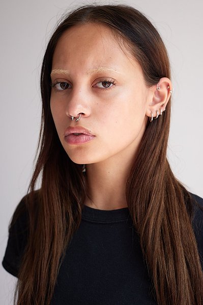 Professional studio model digitals in NYC for modeling portfolio and branding.