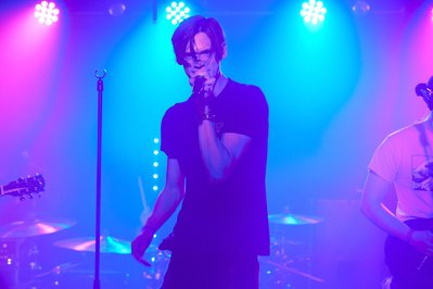 Atmospheric shots capturing the essence of live rock performances.