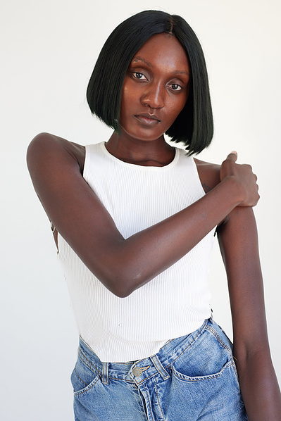 NYC talent photographer creating eye-catching model digitals for industry professionals.