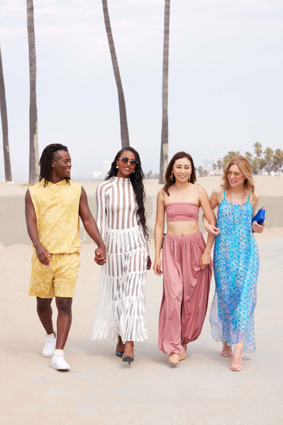 Luxury fashion branding photography in major fashion hubs—NYC and LA.