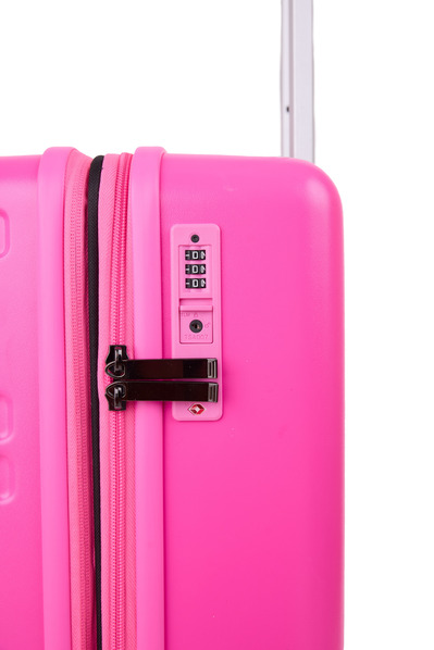 Studio shoot of luxury carry-on for NYC travel gear ecommerce photography.
