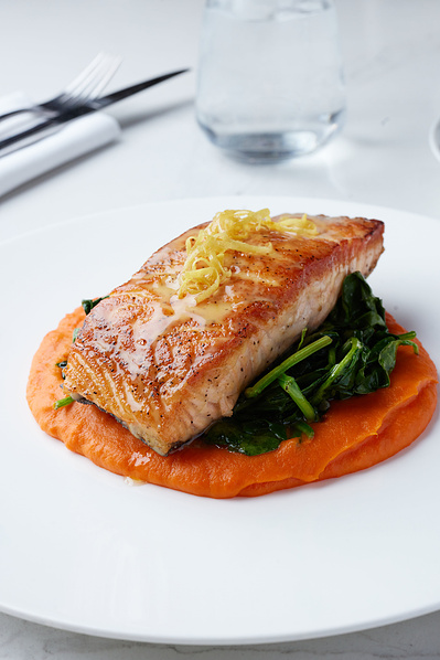 NYC food photographer capturing styled shots for cookbook content.
