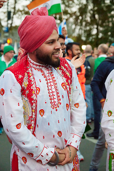 New York City Event Photography. Blaine Pennington. Festivals. Concerts. Parades. NYC Marathon 2022. Parade of Nations. India.