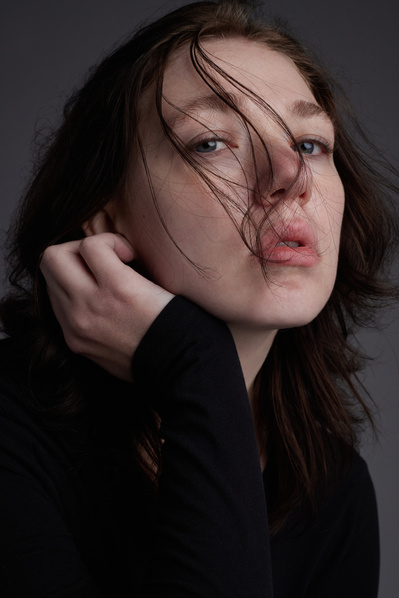 High-end model portfolio photography in NYC studio for fashion and commercial models.