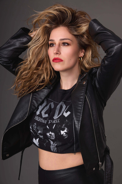NYC model portfolio photoshoot capturing updated headshots and full-body fashion shots.