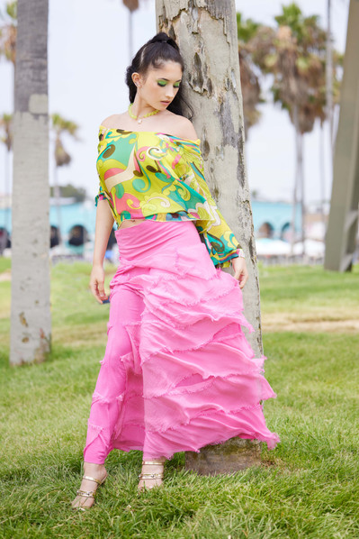 Bicoastal fashion lookbook photography featuring seasonal collections