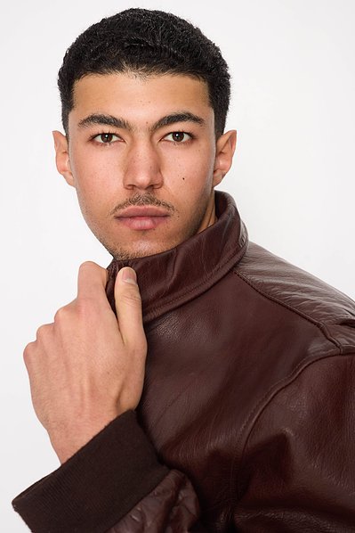 NYC studio photographer creating standout model portfolio images.