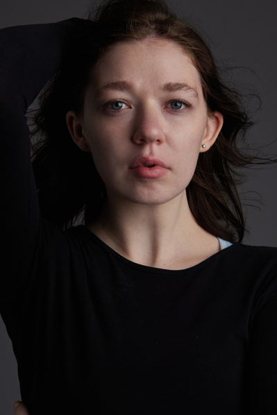 NYC-based studio photographer capturing modern and professional model portfolio images.