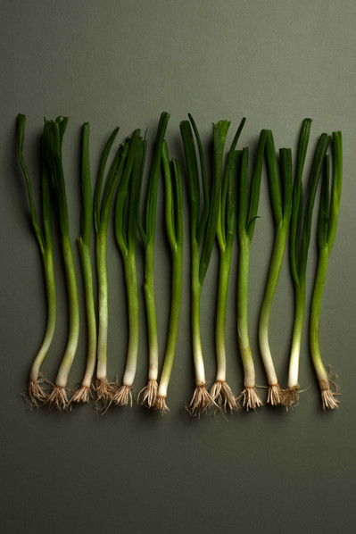 Styled produce shot for NYC organic grocery advertising campaign.