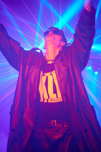 Edgy rock fashion and style showcased in NYC venues.