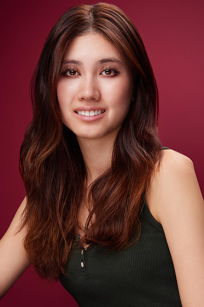 Studio headshot session in NYC for actors seeking high-quality portraits for industry use.