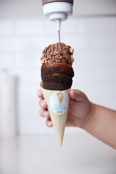 Styled NYC dessert shoot for e-commerce brand assets.