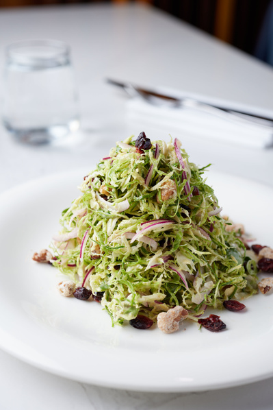 Branded NYC food photography highlighting vegan restaurant entrees.
