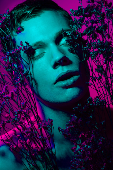 NYC studio photographer capturing editorial portraits for publications.