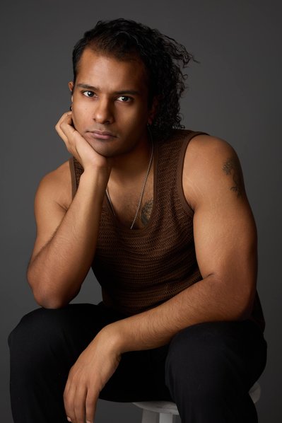 Model portfolio photography in NYC, with a clean studio backdrop and diverse looks.