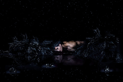 Studio editorial session in NYC for fashion campaigns and publications.