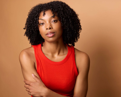 Clean studio actor headshot in NYC for use on casting websites and portfolios.