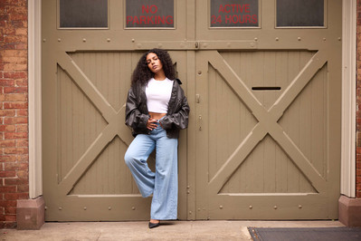 Agency-ready model portfolio images shot in NYC for comp card submissions.