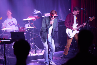 Raw emotion captured in rock music photography sessions.